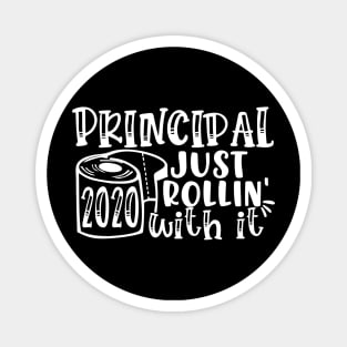 Coronavirus Pandemic Principal 2020 Just Rolling With It Principal Gift Magnet